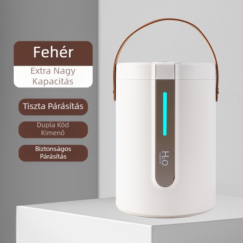 Párásító hálószobába, kis asztali párásító, háztartási, nagy permetezésű, nagy kapacitású, csendes hálószobai légpárásító
