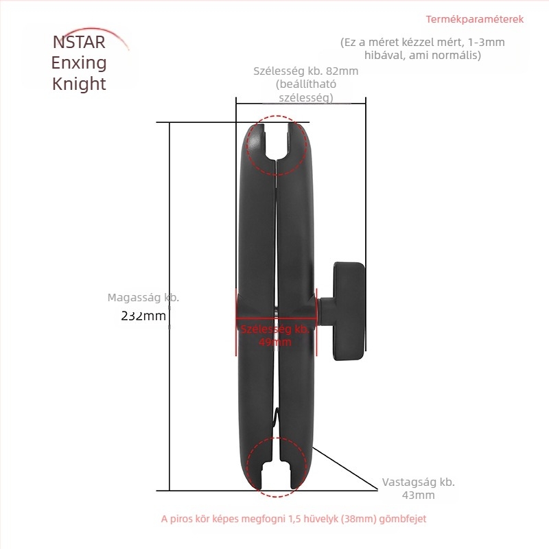 Határokon átnyúló ellátás 1,5 hüvelykes mezőgazdasági gépipar táblagép konzol illesztési bilincs tárolóberendezés 23 cm-es hajtórúd