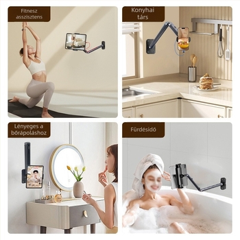 Gyári nagykereskedelmi határokon átnyúló robbanásveszélyes tabletállvány fém asztali állvány élő mobiltelefon-állvány