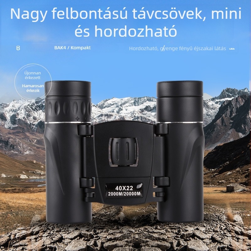 Gyári nagykereskedelmi határokon átnyúló robbanások HD kültéri távcső hordozható 40X22 külkereskedelmi szemüveg mobiltelefonnal