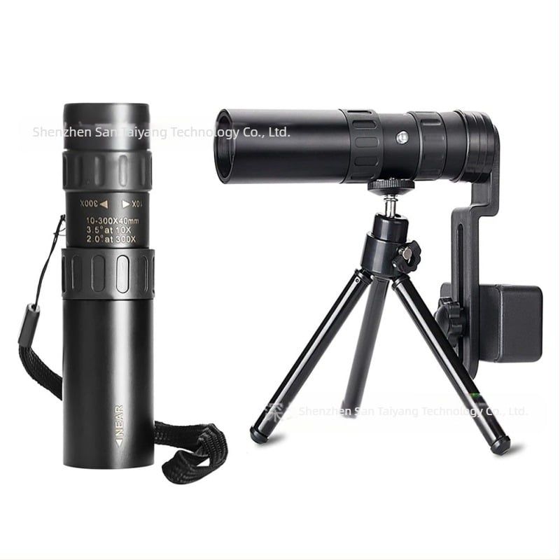 10-30 × 25 zoom monokuláris távcső nagyfelbontású fém távcső hordozható kültéri gyártók nagykereskedelem