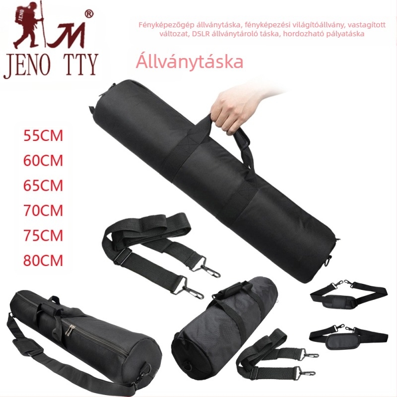 Kamera állványtáska, fotózási lámpa állvány, vastagított tükörreflexes fényképezőgép állvány tárolótáska, hordozható pályatáska, állványtáska