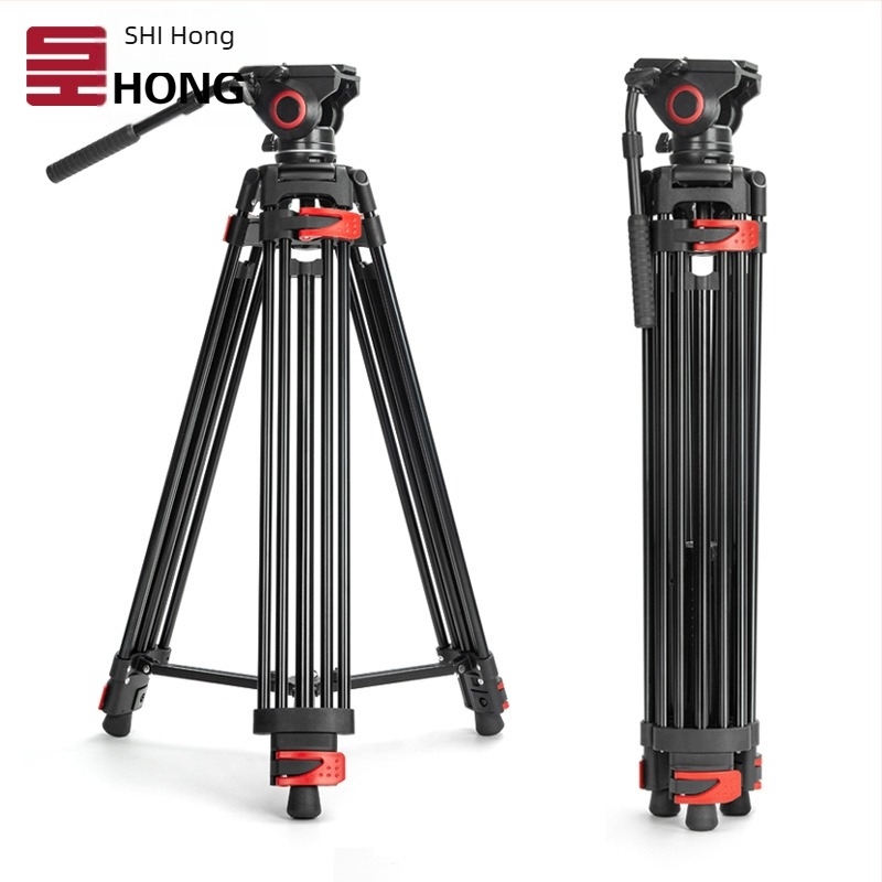 Shihong/Shihong professzionális tubus állványos fényképezőgép tartó SLR mikro egykamerás fotózáshoz alumínium