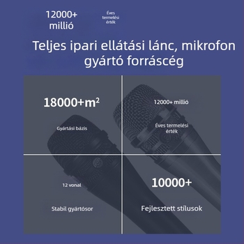 Testreszabott Ksm8 professzionális színpadi vezetékes mikrofon számítógépes otthoni hangszerfelvételhez dinamikus mikrofon