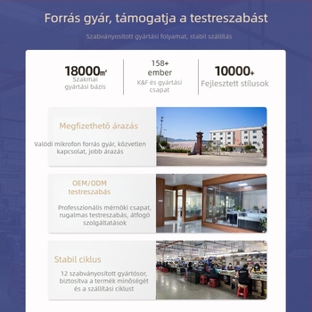 Testreszabott Ksm8 professzionális színpadi vezetékes mikrofon számítógépes otthoni hangszerfelvételhez dinamikus mikrofon