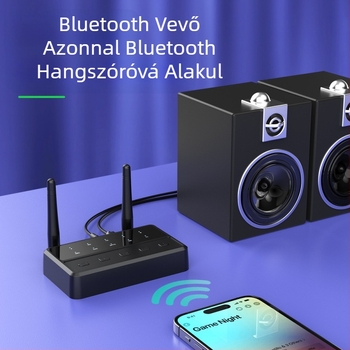 Az új 5.3-as Bluetooth audio adapter veszteségmentes hangminőséggel, Aptx Bluetooth zenei vevővel és adóval, egy a kettőért