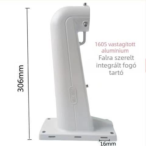 Alumíniumötvözetből készült monitorozó golyósgép emelőoszlop fali konzol univerzális 1605 fali tartóoszlop kettős célú állvány