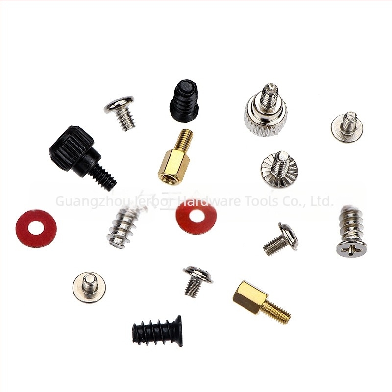 330 db dobozos, kereszt alakú süllyesztett fejű csavar, asztali alváz rögzítőcsavarok, csavarhúzó kombinációs öltöny