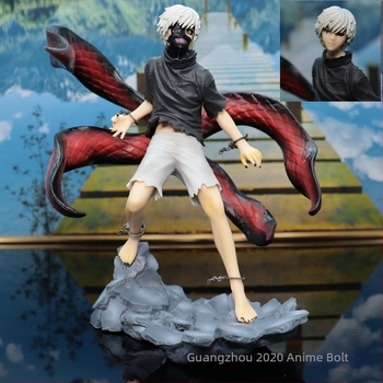 Tokyo Ghoul Egyszemű Cserélhető Első Kiadású Jin Muyan Modell Díszek Animáció Kézi Iroda Nagykereskedelem