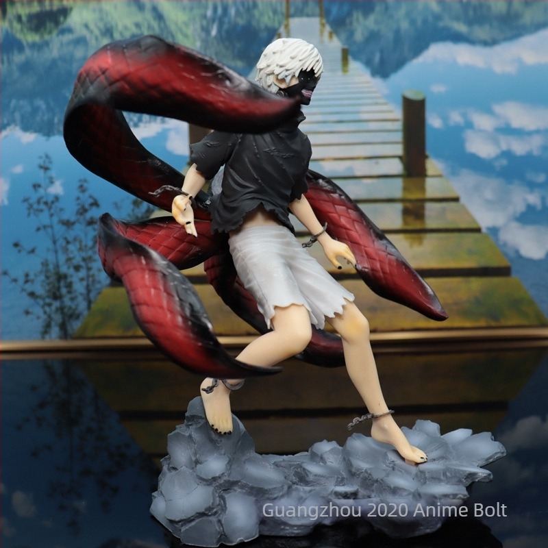 Tokyo Ghoul Egyszemű Cserélhető Első Kiadású Jin Muyan Modell Díszek Animáció Kézi Iroda Nagykereskedelem