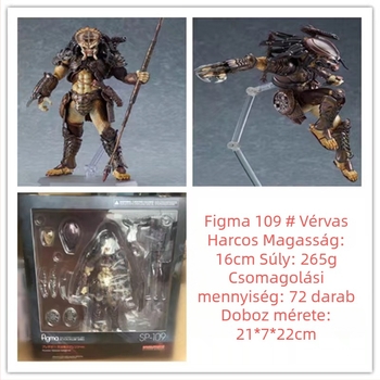 Anime kézibeszélő figma109 Vasharcos Alien War Bambusz hosszú mobiltelefon dobozban