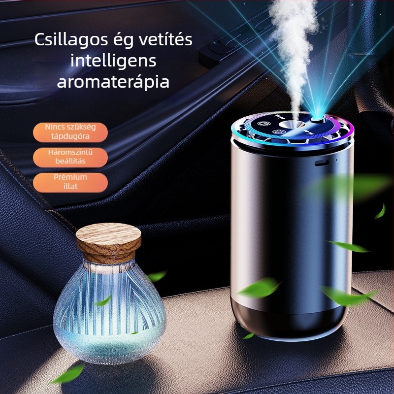 TikTok Robbanékony autóillatosító Speciális illatdekorációs autóillatosító Könnyű luxus csillagos autóillatosító