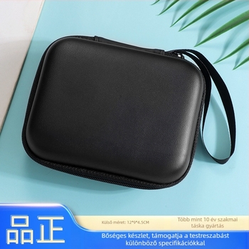 Multifunkcionális semleges nagyméretű kozmetikai táska Eva Bluetooth fejhallgató fejhallgató táska Power Bank adatkábel digitális digitális tároló