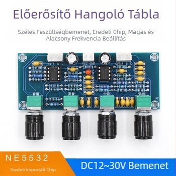 A901 digitális erősítő panel illesztő hangszín panel egyenáramú hangszín panel magas és mély hangszín beállító hangoló panel előerősítő panel