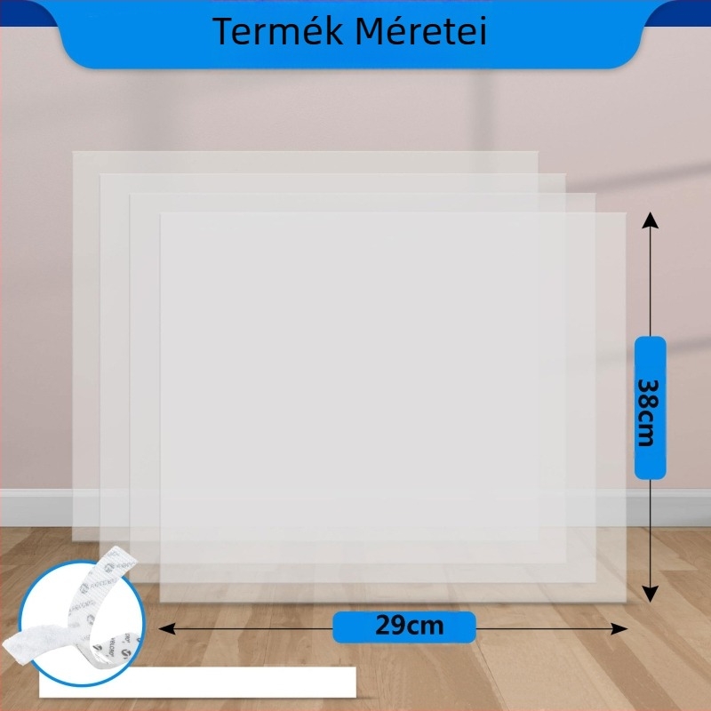 Határokon átnyúló, raktáron lévő, vastagított, 4 darabos macskavizelet elleni macskaalom fröccsenés elleni takaró, macskaalom-medence terelőlap, macska szemetes fröccsenés elleni takaró