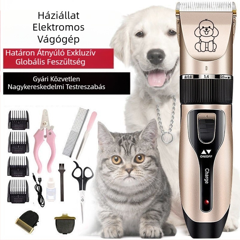 Kutyaborotva, Elektromos kisállat-nyíró, Teddy macska kutyaszőr borotválása, Professzionális elektromos nyírógép, Szőrnyírás és Lábszőr gyártó