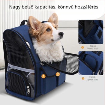 Testreszabott macskatáska, hordozható átlátszó macskahátizsák, háziállat-hátizsák, iskolatáska, meleg autós kutyatáska, nagy kapacitású