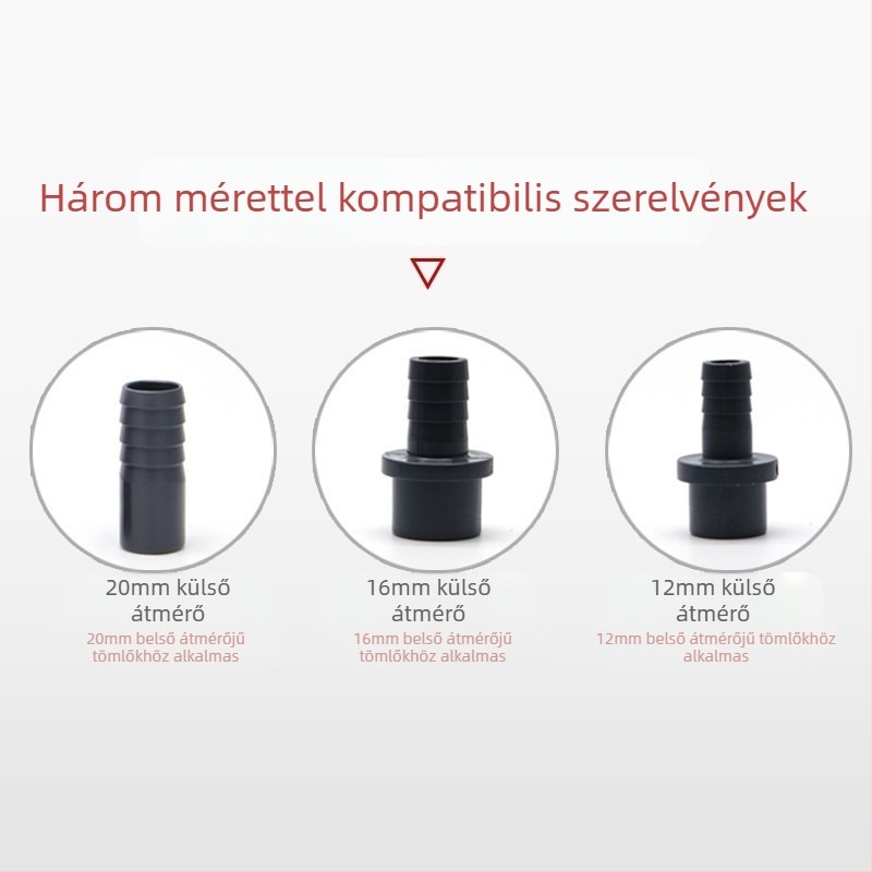 Akvárium víztöltő eszköz kapcsolós könyökhoroggal, vízcserélő cső, falra szerelhető víztöltő cső, víztöltő könyök, akvárium kiegészítők