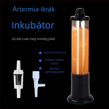 Továbbfejlesztett második generációs garnélarák-keltető garnélarák keltetésére trópusi halak élő csali élő takarmány automatikus keltetés