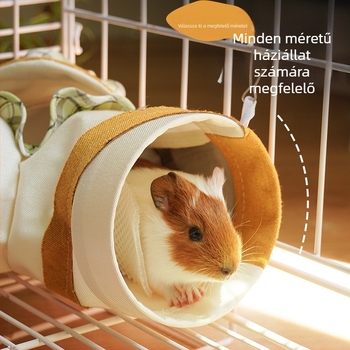 Jizai kisállat ketrec alagút hörcsög mézzsák cickány cső játék függő csatorna nyári nerc sündisznó fészek