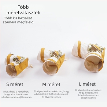 Jizai kisállat ketrec alagút hörcsög mézzsák cickány cső játék függő csatorna nyári nerc sündisznó fészek