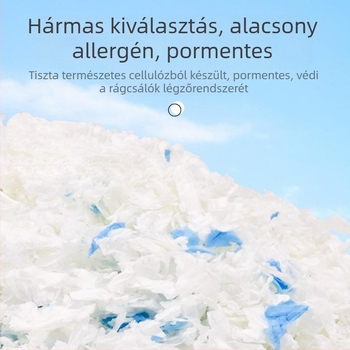 Hörcsögpapír Pamut Speciális papírhulladék Meleg nedvszívó anyag Fűrészpor Papagáj Nyúl Cukorsikló Száraz Aranymackó WC