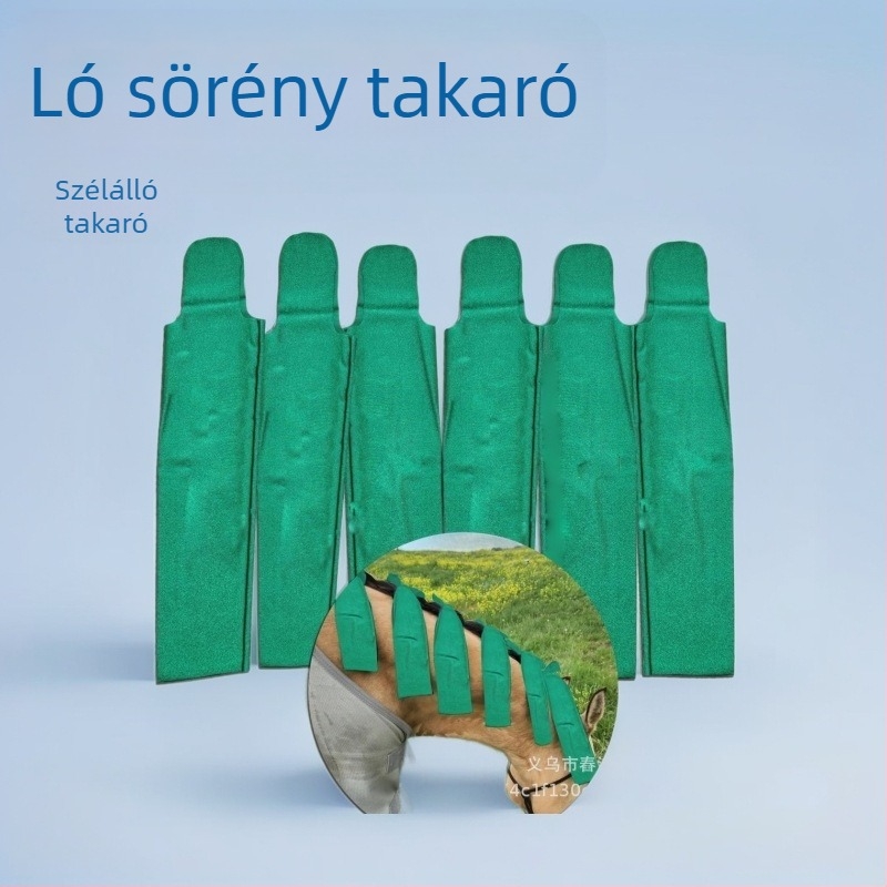 Határokon átnyúló, kiváló minőségű lósörény védőhuzat, szélálló huzat, lósörény ápolása, szélálló használat