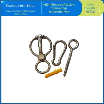 Lovak és lovas kellékek Lószobai rögzítőkötél csat Rozsdamentes acél csavar Lócsat Lószobai fürdőkötél csat biztonsági kötél