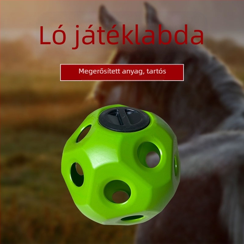 Határokon átnyúló lovas játék kellékek ló széna játék labda ló juh szarvasmarha széna etető függő labda játék