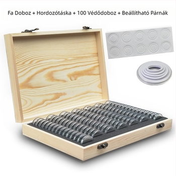 Fa nagysebességű vasúti emlékérmetároló doboz sárkány év kínai állatöv és karakter érmetok érmetok porálló gyűjtődoboz