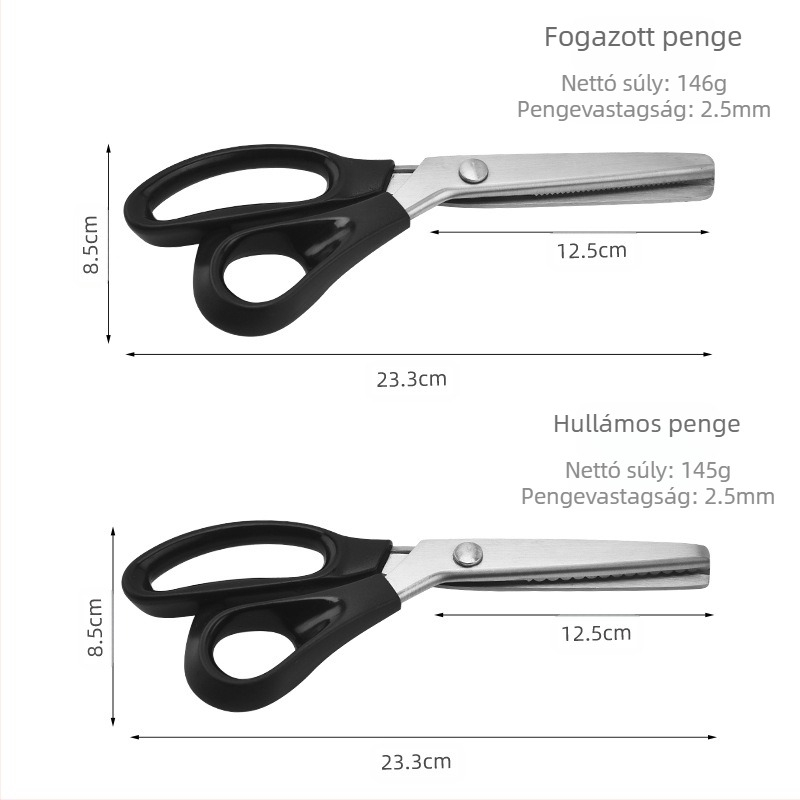 raktáron nagykereskedelmi fogászati vászon olló háromszög alakú kutyafogú recés szabó olló kézi csipke olló íves hullámos olló