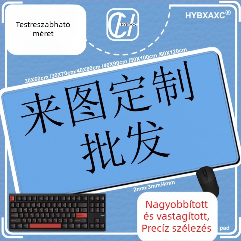 Határokon átnyúló Aliexpress Dropshipping Egérpad, Túlméretezett, Személyre szabott, Élzáras Számítógépasztal Pad, Nagykereskedelmi Dropshipping Üdvözöljük