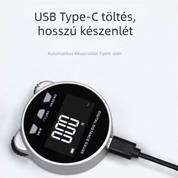 Fanyu elektronikus digitális kijelzős görgős vonalzó Radian hengeres, görbe felületű, egyenes felületű, szabálytalan felületű, többfunkciós mérővonalzó