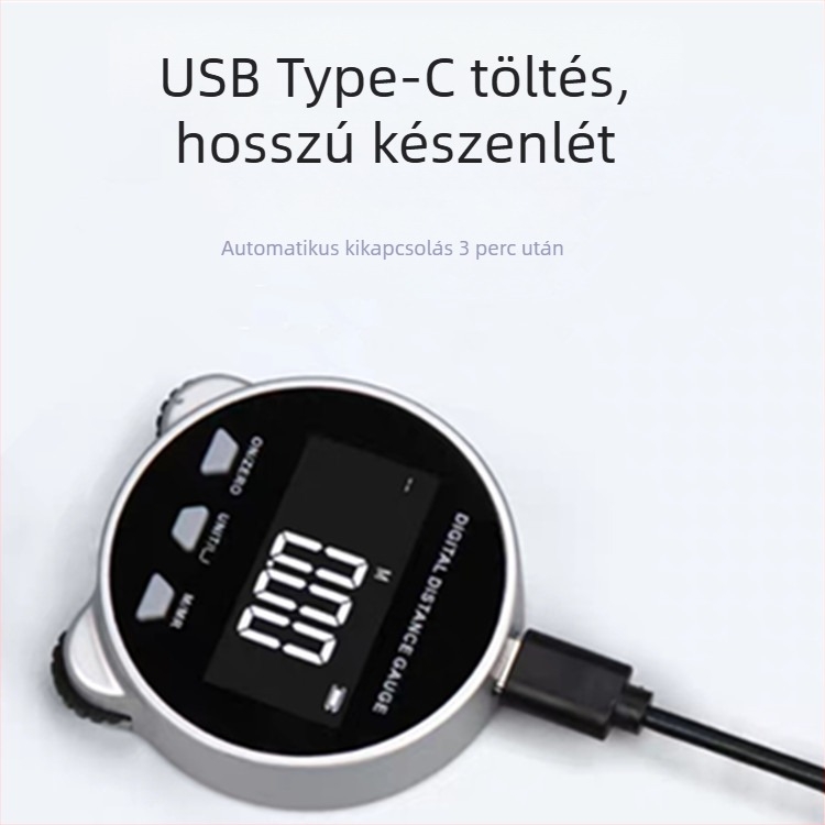 Fanyu elektronikus digitális kijelzős görgős vonalzó Radian hengeres, görbe felületű, egyenes felületű, szabálytalan felületű, többfunkciós mérővonalzó