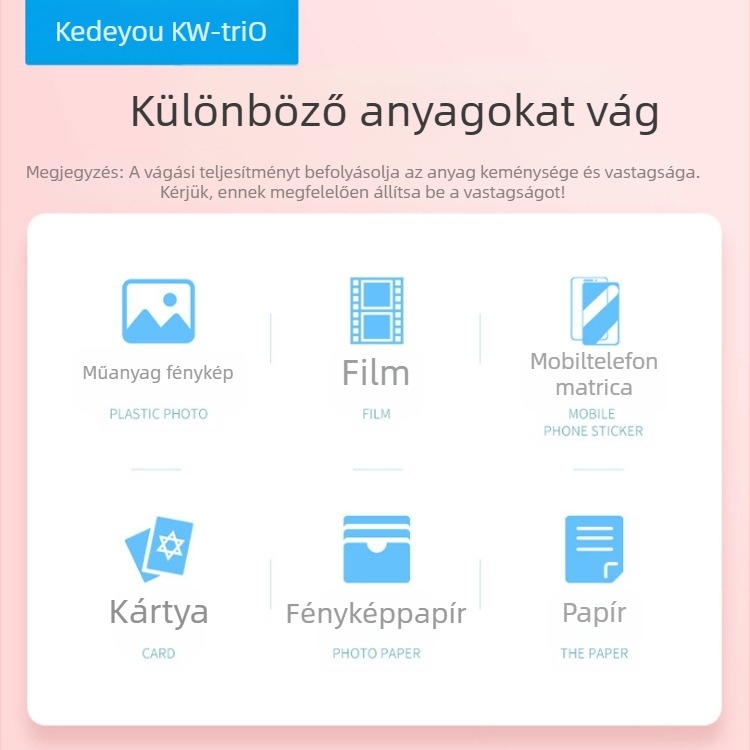 Kedeyou 13217 papírvágó egyenes vonalú hajtogató papírvágó diákirodai bizonyítvány fotópapírvágó vágás