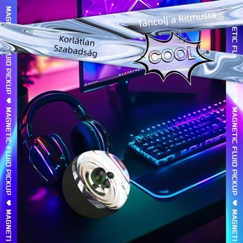 Új varázslatos mágneses folyadékfelvételes dekompressziós műtárgy kreatív díszek hálószoba nagy értékű hordozható légköri lámpa