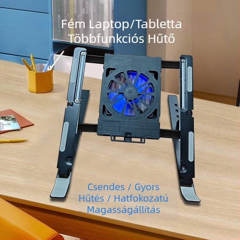 Laptop állvány radiátor talp állítható magasságú nagy szélű számítógép alumínium ötvözet hűtőkonzol pad védelem határokon átnyúló lehet