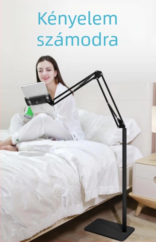 135 cm-es internetes piros élő szelfi tablet konzolos álló fotózás asztali lusta állvány