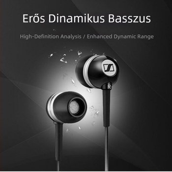 Alkalmas határokon átnyúló Senhai CX300II klasszikus fülbe helyezhető fejhallgatóhoz, vezetékes túlsúlyos mélynyomóhoz, CX400II füldugókhoz