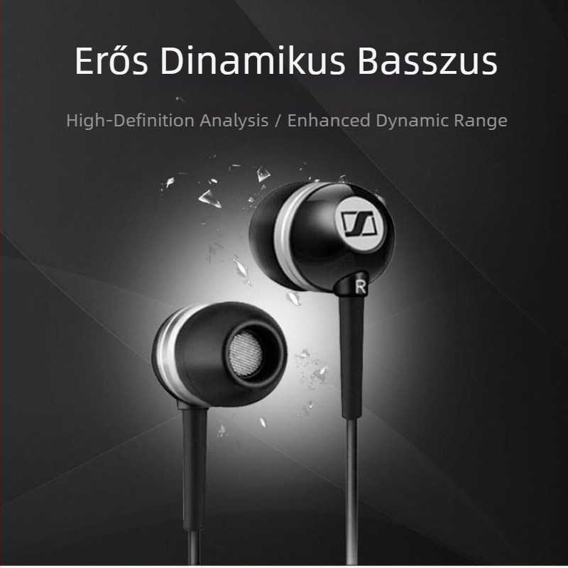 Alkalmas határokon átnyúló Senhai CX300II klasszikus fülbe helyezhető fejhallgatóhoz, vezetékes túlsúlyos mélynyomóhoz, CX400II füldugókhoz