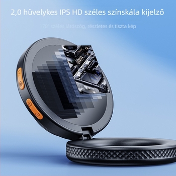 2025 Új termék, hordozható, zsebben összecsukható digitális mikroszkóp, 500x-os autofókuszú elektronikus nagyító