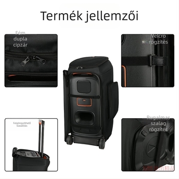 JBL Partybox 320 kültéri hangszóró védőburkolathoz, Stage 320 audio gurulós tok porvédőhöz alkalmas