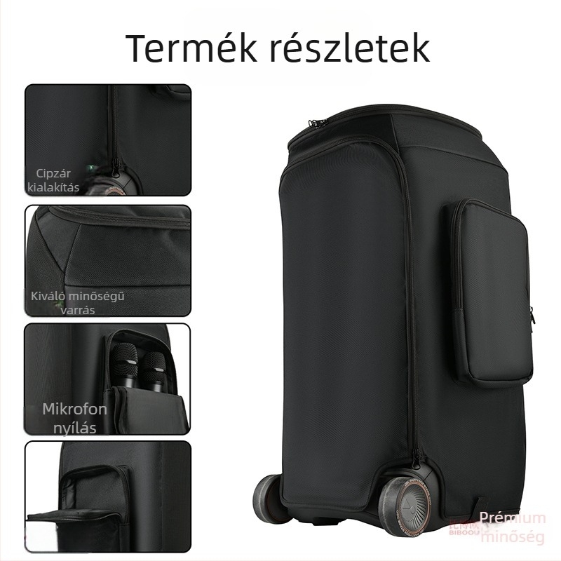 JBL Partybox 320 kültéri hangszóró védőburkolathoz, Stage 320 audio gurulós tok porvédőhöz alkalmas