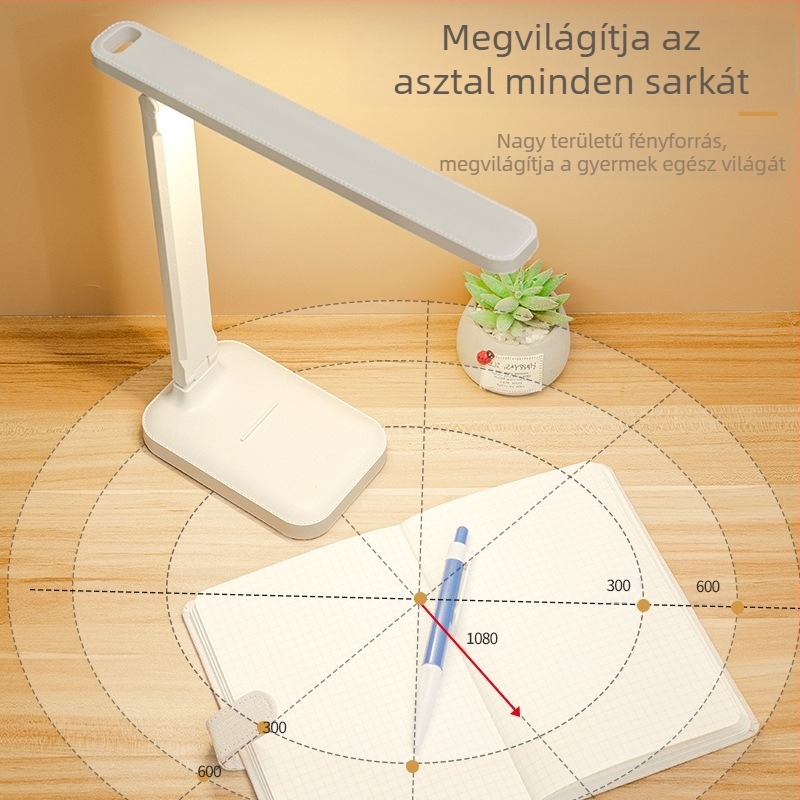 led szemvédő összecsukható asztali lámpa újratölthető éjjeli lámpa diákoknak tanulásra alkalmas gyermek különleges olvasólámpa határokon átnyúló ajándék nagykereskedelem