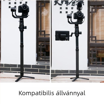 Szénszálas hosszabbító rúd 36 cm-es sportkamera kiegészítő mobiltelefon-felvételkészítéshez gimbal stabilizátor hosszabbító rúd