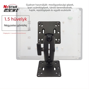 246U határokon átnyúló NSTAR ipari táblagép-konzol mezőgazdasági gépekhez, navigátorhoz, rögzítőülés, 1,5 hüvelykes gömbfejjel