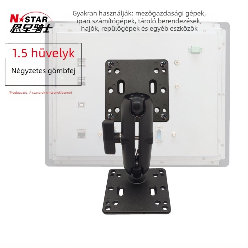 246U határokon átnyúló NSTAR ipari táblagép-konzol mezőgazdasági gépekhez, navigátorhoz, rögzítőülés, 1,5 hüvelykes gömbfejjel