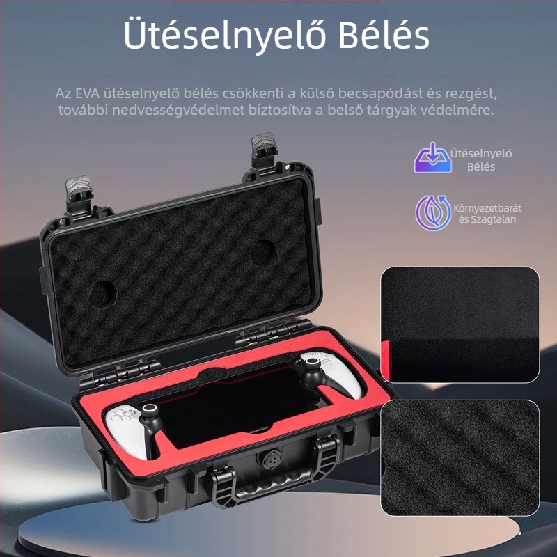 Startrcgames tárolódoboz Playstation Portal táska robbanásbiztos, nedvességálló, penészálló kézi vízálló tok