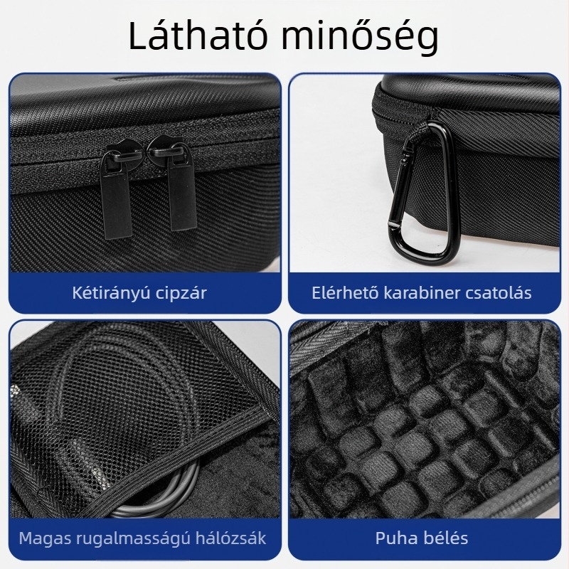 Logitech MXMaster3S vezeték nélküli egér tárolótok, Razer Viper V3Pro egér hordtáska