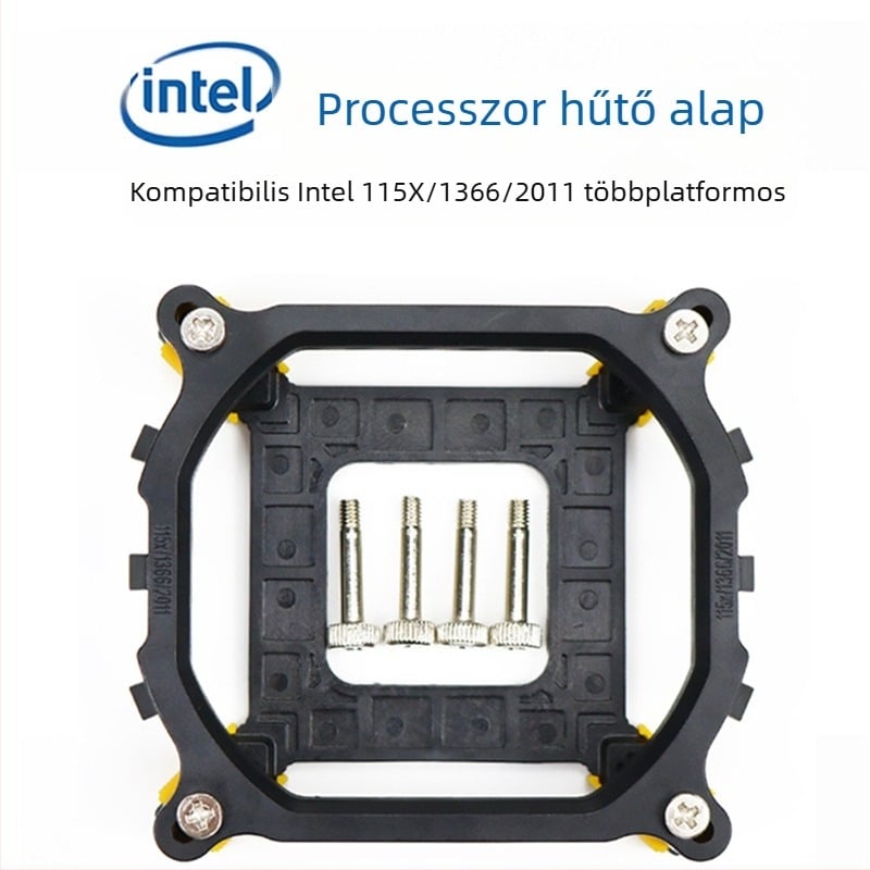 Számítógép ventilátor radiátor 115x 1366 2011 hűtőventilátor alap konzol AM4 csat